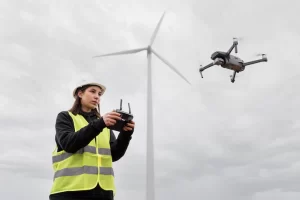 Como os drones estão sendo usados no monitoramento de obras?